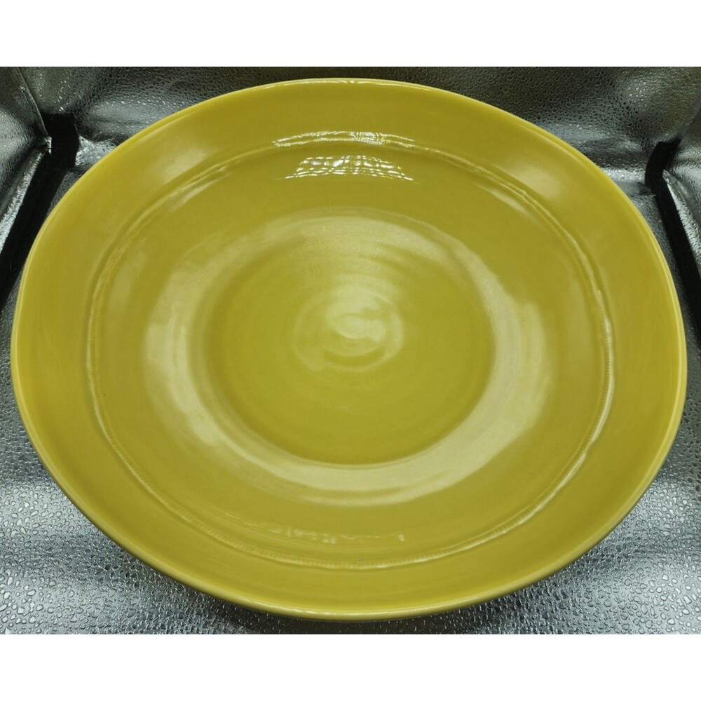 CERAMISIA, Large Pasta/Salad Serving Bowl,Made in Italy, Yellow Approx 13"(READ) - Picture 5 of 12